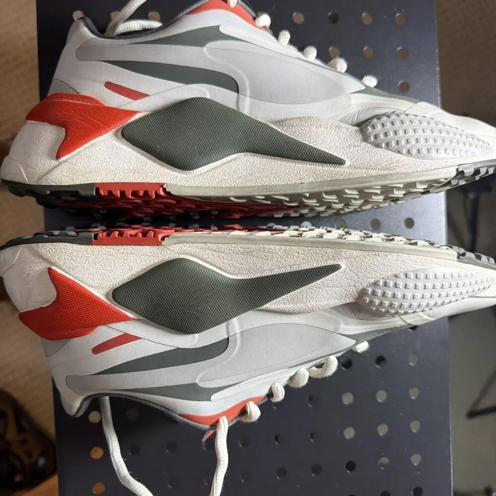 PUMA RS-G Men’s Spikeless Golf Shoes Size 8.5 Vaporous Gray